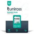 Uniross Power Plus Alkaline 6LR61 9V 600mAh, 1 stk.
