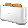 Philips Daily Collection HD2590 - Brødrister - 2 skive - 1 Spor - hvit