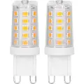 TRIO G9 led-lampe, 3000 K, 300 lm, pakke med 2, dimbar
