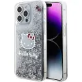 Sourcing Hello Kitty Hkhcp15llikhet Iphone 15 Pro 6.1 Srebrny Liquid Charms Kitty Head Telefondeksel