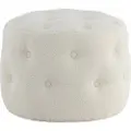 Venture Home Venture HomePuff BenjaminHvitFotskamler & pufferFra Homeroom