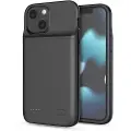 Tech-Protect Powercase iPhone 13 Mini Backup Ladedeksel - Svart