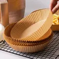 24hShop 50-pakning bakepapir for AirFryer 16 cm - liten