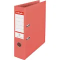 Esselte Colour'Breeze - Hevarmbuefil - bokryggbredde: 75 mm - for A4 (210 x 297 mm) - kapasitet: 500 ark - Korall