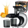 Adler Slow Juicer 4130, Sakte Juice-presse, Sort, Rustfritt stål, Sort, 105 RPM, 0,95 l, 0,65 l