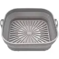 24hShop Silikonbrett for AirFryer - Kvadratisk 20,5 cm
