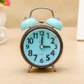 24hShop Klassisk analog vekkerklokke - lyseblå