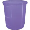 Esselte Colour'Breeze - Avfallskurv - 14 L - håndtak - plast - translucent lavendel