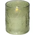 Star Trading Star TradingLED Kubbelys Flamme Leaf 10 cmGrønnLysFra Homeroom