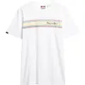 Superdry Venue Logo Stripe Relaxed Kortarmet T-skjorte