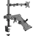 Equip Bordstativ Med To Armer For Skjermer 13-32´´ 8kg