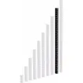 Adam hall Heavy Duty Black 19 Rack Strip 18U