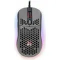 AROZZI Favo - Mus - optisk - 7 knapper - kablet - USB - Grå