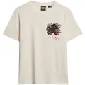Superdry Old School Tattoo Relaxed Kortarmet T-skjorte