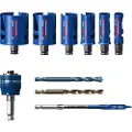 Bosch hullsagsett Expert Construction Material, 20-64 mm, 10 stk.