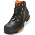 Uvex 65032, Unisex, Voksen, Vernestøvler, Oransje, Sort, ESD, S3, SRC, Lisselukking
