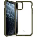 Itskins HybridSolid, Etui, Apple, iPhone 11 Pro, 14,7 cm (5.8), Grønn, Gjennomsiktig