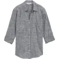 Tom Tailor With Slub Structure 1035247 Bluse