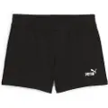 Puma ESS Small No. 1 Logo 4''Shorts Women, Clothing, Black, XXL