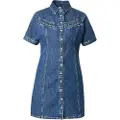 Levi's Rinoa Denim Kort Ermet Kjole