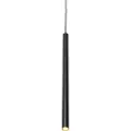QAZQA Moderne sort pendellampe for 1-fase skinnesystem - Iconic Frini