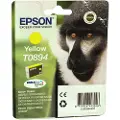 Epson T0894 - 3.5 ml - gul - original - blister - blekkpatron - for Stylus S21, SX110, SX115, SX210, SX215, SX400, SX405, SX410, SX415 Stylus Office BX300