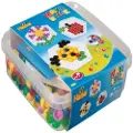 Toymax Hama maxi sticks + 2stk. 6-kantede plader i bøtte