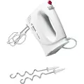 Bosch MFQ3030, Håndmikser, Hvit, Vispe, Elte, Miksing, Knapper, 350 W, AC