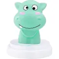 Alecto silly hippo, LED, Frittstående, Gutt/Jente, Slår seg automatisk av, Batteri