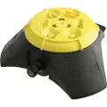 Kärcher MS 100, Multifunksjonell sprinkler, 78 m², 4 stang, Sort, Gult