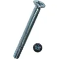Werkstarck Forsenkede skruer 4,8 Phillips H, M4 x 70mm, Forsinket, Pakke med 200, Skrue, Metall, Flad, Sink, M4, Rundt hoved