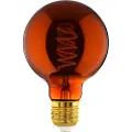 Eglo LED-lyspære G95 Spiral 4W/622 30 lumen copper dimmable E27