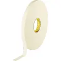 3M Skumtape hvid 9515W, 19mmx33mx1,5mm tyk. Bruges til samling af skilte, letvægtsemblemer, navneskilte og andre opgaver