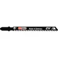 Ks Tools 129.3106, Stikksagblad, Plast, Kryssfiner, Tre, Chromium-Vanadium Steel (Cr-V), Sort, 5 stykker