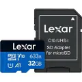 Lexar High Performance BLUE 633x microSD - 100MB/s - 32GB