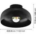 Eglo Mogano 2, 1 ampuller, E27, IP20, Sort