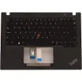 Lenovo Sunrex - Erstatningstastatur for bærbar PC - med Trackpoint - bakbelysning - QWERTY - Storbritannia - svart - FRU - med toppdeksel - for ThinkPad T14s Gen 3 21BR, 21BS