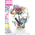 Prime 1 Studio No Game No Life Prisma Wing Pvc 1/7 Shiro-figur 27 Cm