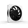 Alphacool Apex Stealth Metall, Vifte, 12 cm, 400 RPM, 3000 RPM, 198,597 m³/t, Hvit