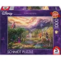 Schmidt Disney Snow White And the Queen, Thomas Kinkade Puslespill 1000 brikker