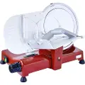 BIKITCHEN AS 2200 rød metallskjærer, 120 W, kniv Ø 22cm