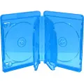 MediaRange BOX38-6-30, DVD-etui, 6 disker, Blå, Plast, 120 mm, 134 mm