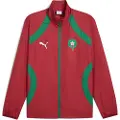 Puma Morocco Pre-match Woven Jacket Men, Clothing, Intense Red/Archive Green, L