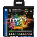 Staedtler pigment brush pen PortraitCol 12pcs