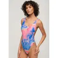 Superdry Print Scoop Back Badetøy