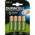Duracell Rechargeable - Batteri 4 x AA-type - NiMH - (ladbare) - 2500 mAh