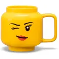 LEGO Ceramic Mug Large Winking Girl - 530 ml
