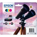 Epson 502XL Multipack - 4-pack - XL - svart, gul, cyan, magenta - original - blister - blekkpatron - for Expression Home XP-5100, 5105, 5150, 5155 WorkForce WF-2860, 2865, 2880, 2885