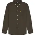 Lyle & Scott Plain Oxford Skjorte Med Lange Ermer