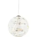 Sirius Home Sweet Christmas Ball, Figur, Gjennomsiktig, Glass, 8 ampuller, LED, Batteri